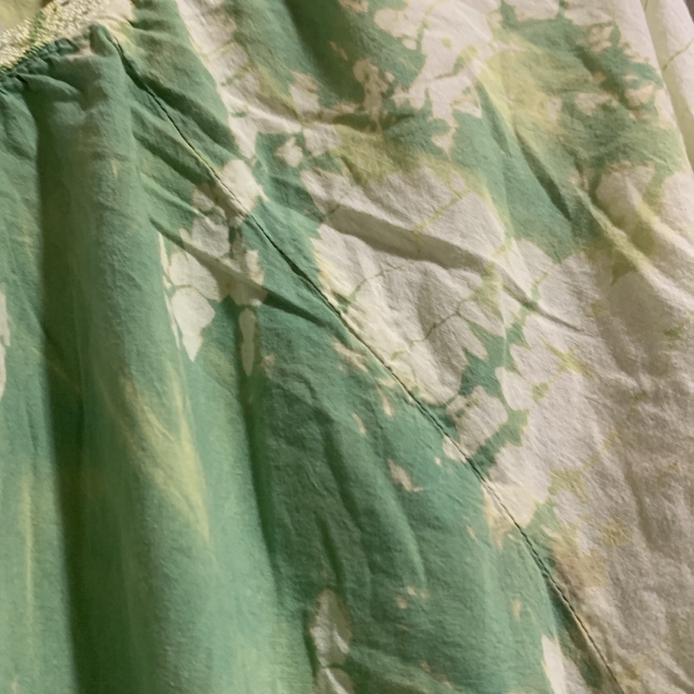 Sundance tie dye peasant top - size M - Picture 3 of 4